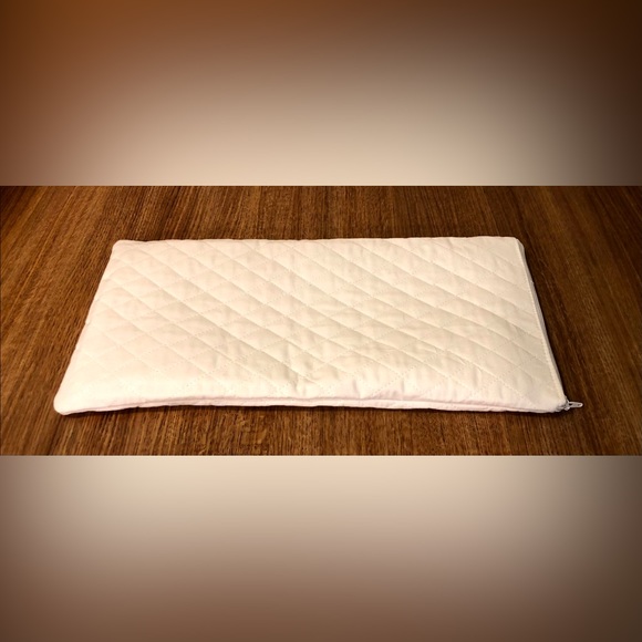 White Flat Iron Zipper Storage Pouch - Picture 3 of 9